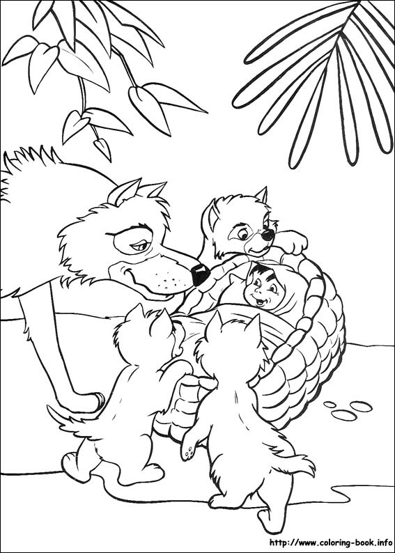 Jungle Book coloring picture